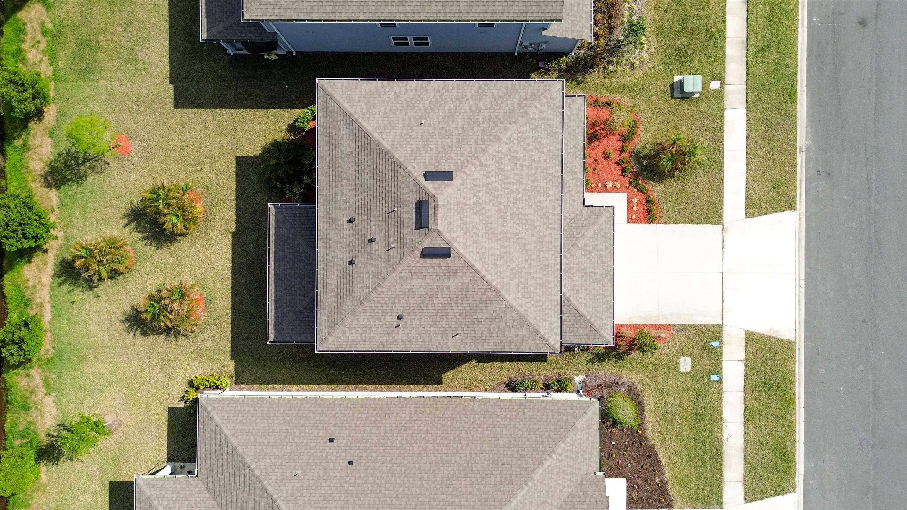 314 Red Barn Road St. Augustine, FL 32092 - Photo 35 of 45 aerial view of a house with a garden