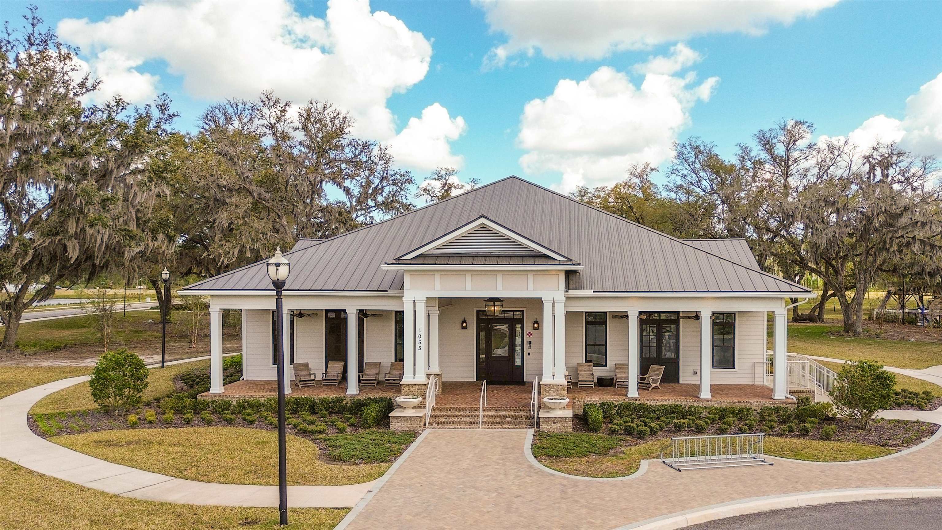 314 Red Barn Road St. Augustine, FL 32092 - Photo 41 of 45 a front view of a house with garden