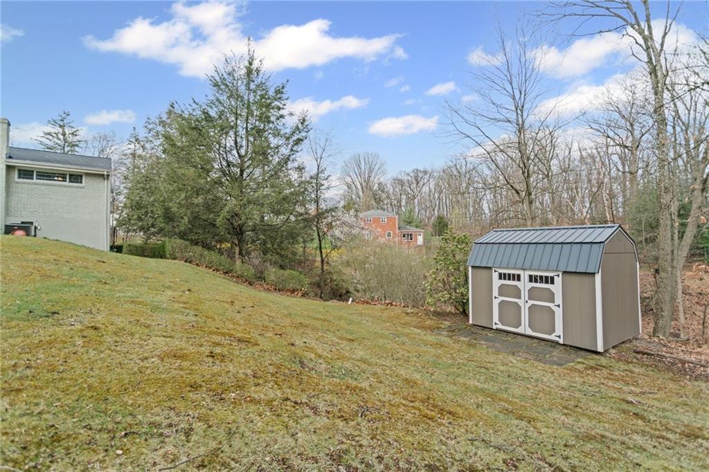 637 Ravencrest Road Pittsburgh, PA 15215 - Photo 38 of 41 view of the new shed