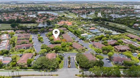 an aerial view of a city with lots of residential buildings