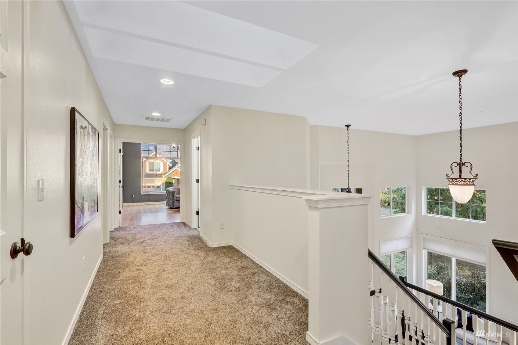 8539 Northeast 202nd Way Bothell, WA 98011 - Photo 17 of 31 a view of a hallway view with living room view