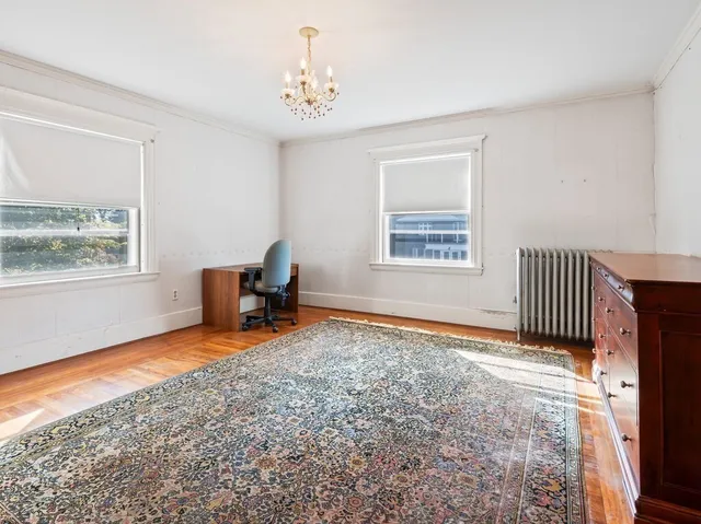 a view of an empty room with window