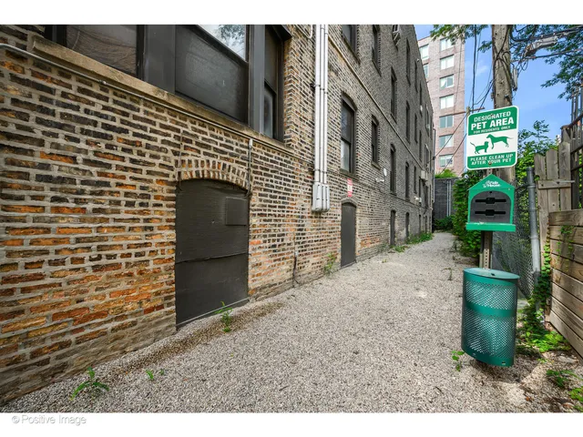 a backyard of a house