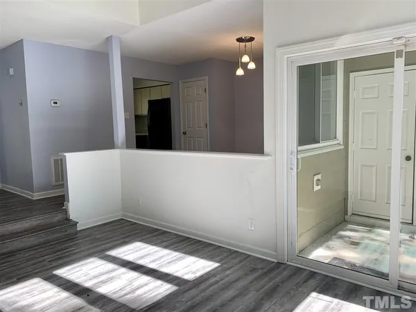 wooden floor in an empty room