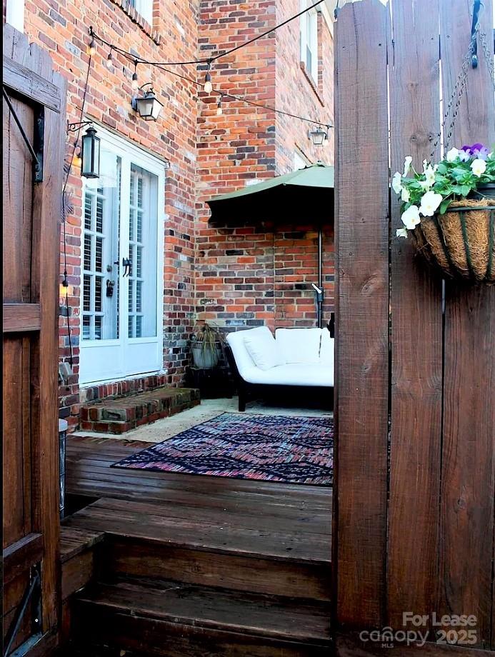 858 McAlway Road, Unit A Charlotte, NC 28211 - Photo 6 of 20 a view of a entryway of a house
