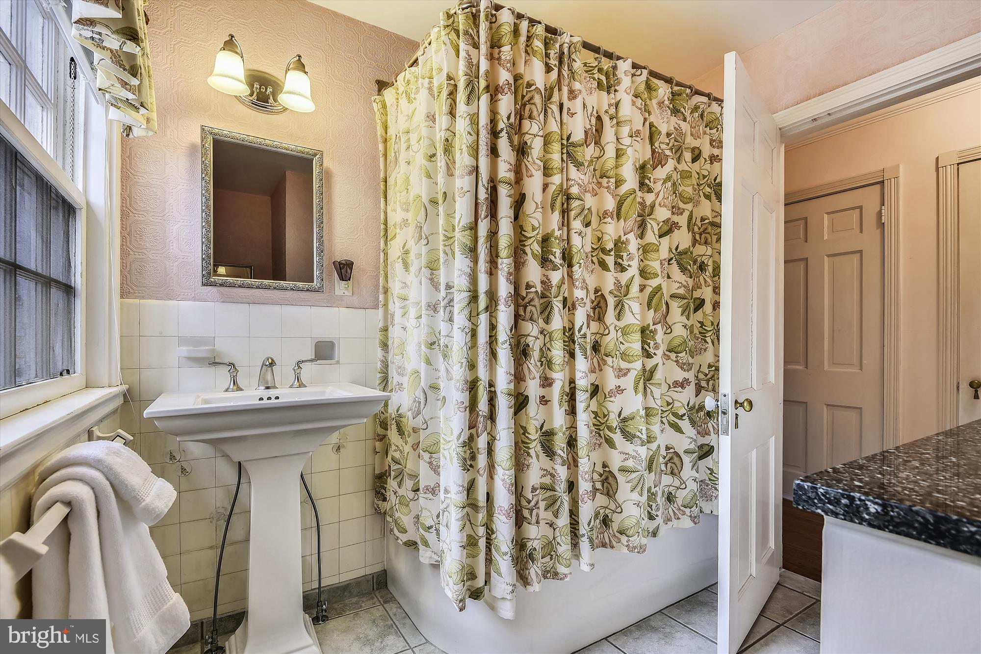 5209 Springlake Way Baltimore, MD 21212 - Photo 26 of 57 a bathroom with a sink and a mirror