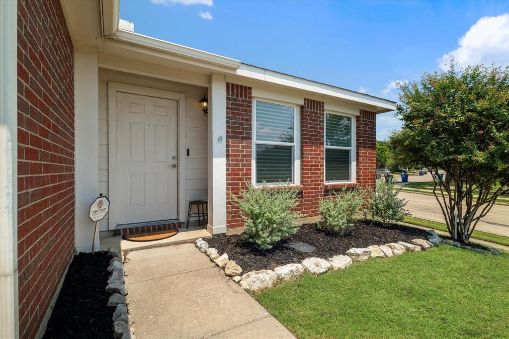 1448 Ridgecrest Drive Little Elm, TX 75068 - Photo 5 of 29 a view of backyard with patio