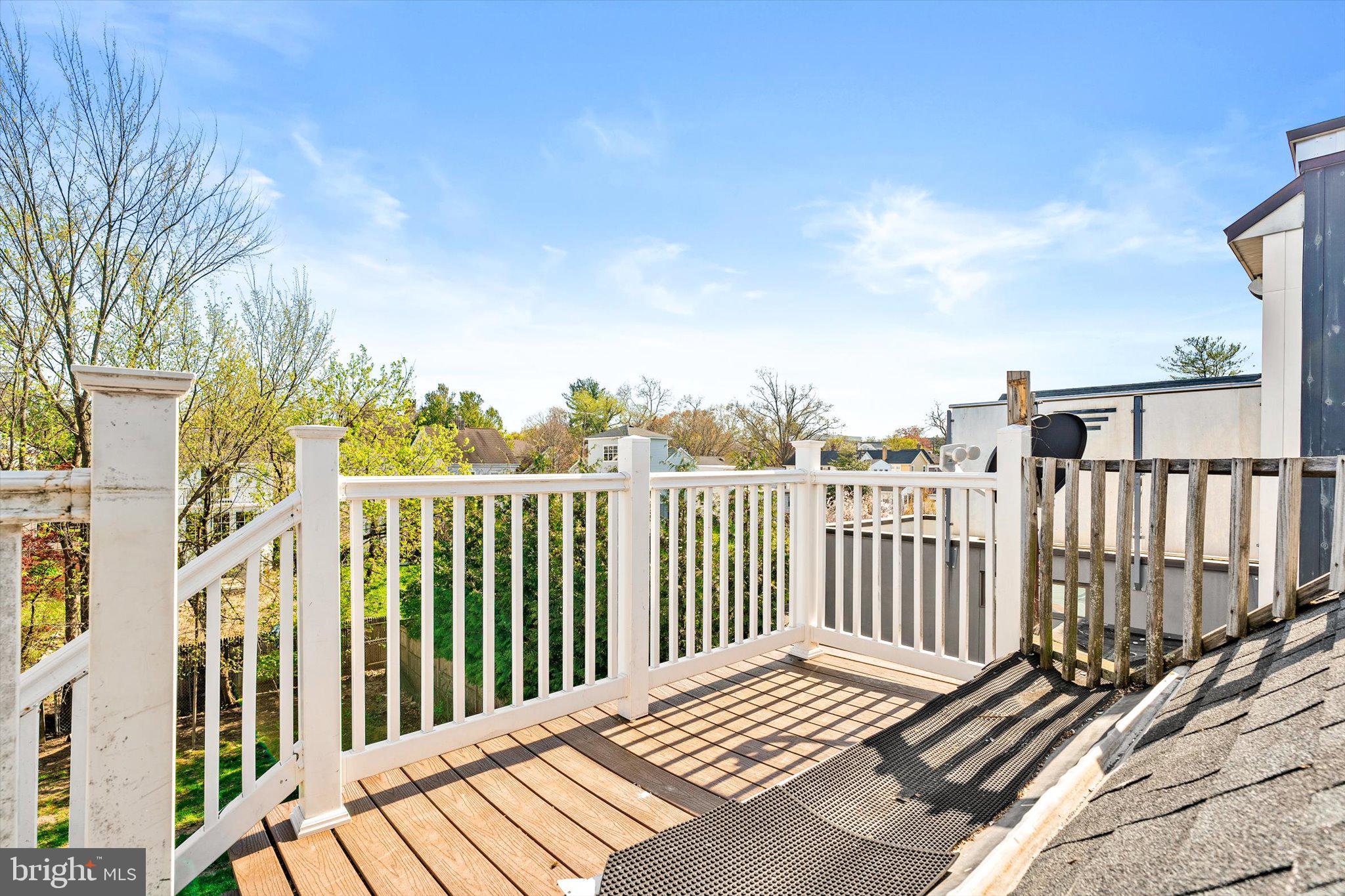 10 Lytle Street, Unit 5 Princeton, NJ 08542 - Photo 16 of 20 a view of a wooden roof deck