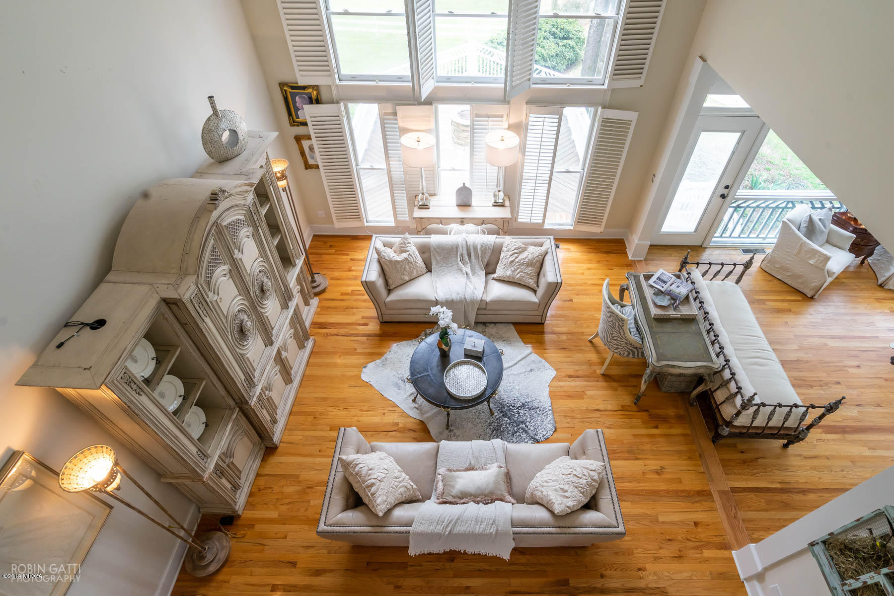6150 Old Forsyth Road Macon, GA 31210 - Photo 47 of 50 a view of living room with furniture and a floor to ceiling window