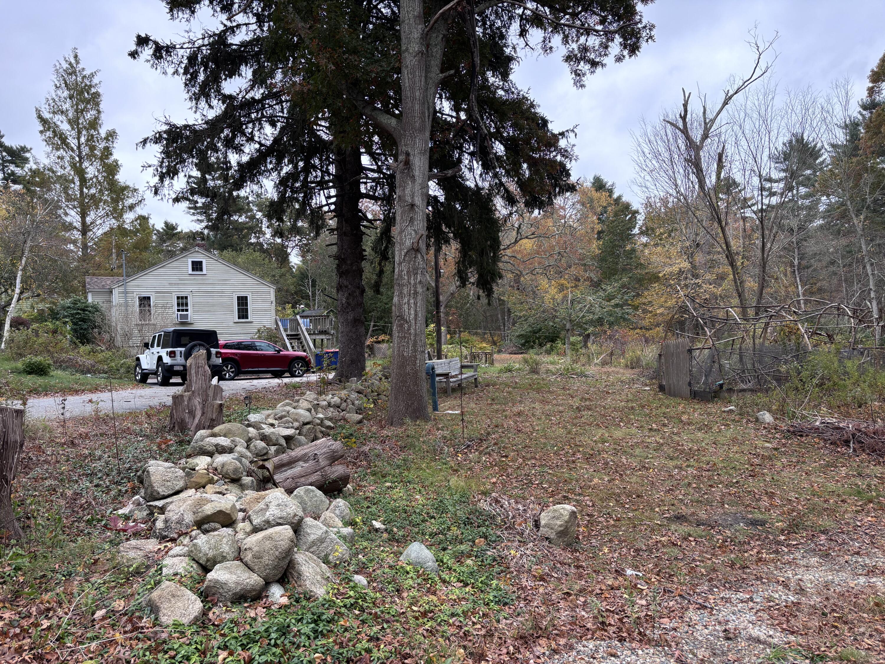 722 Main Street Wareham, MA 02571 - Photo 9 of 16 a view of house with backyard and trees