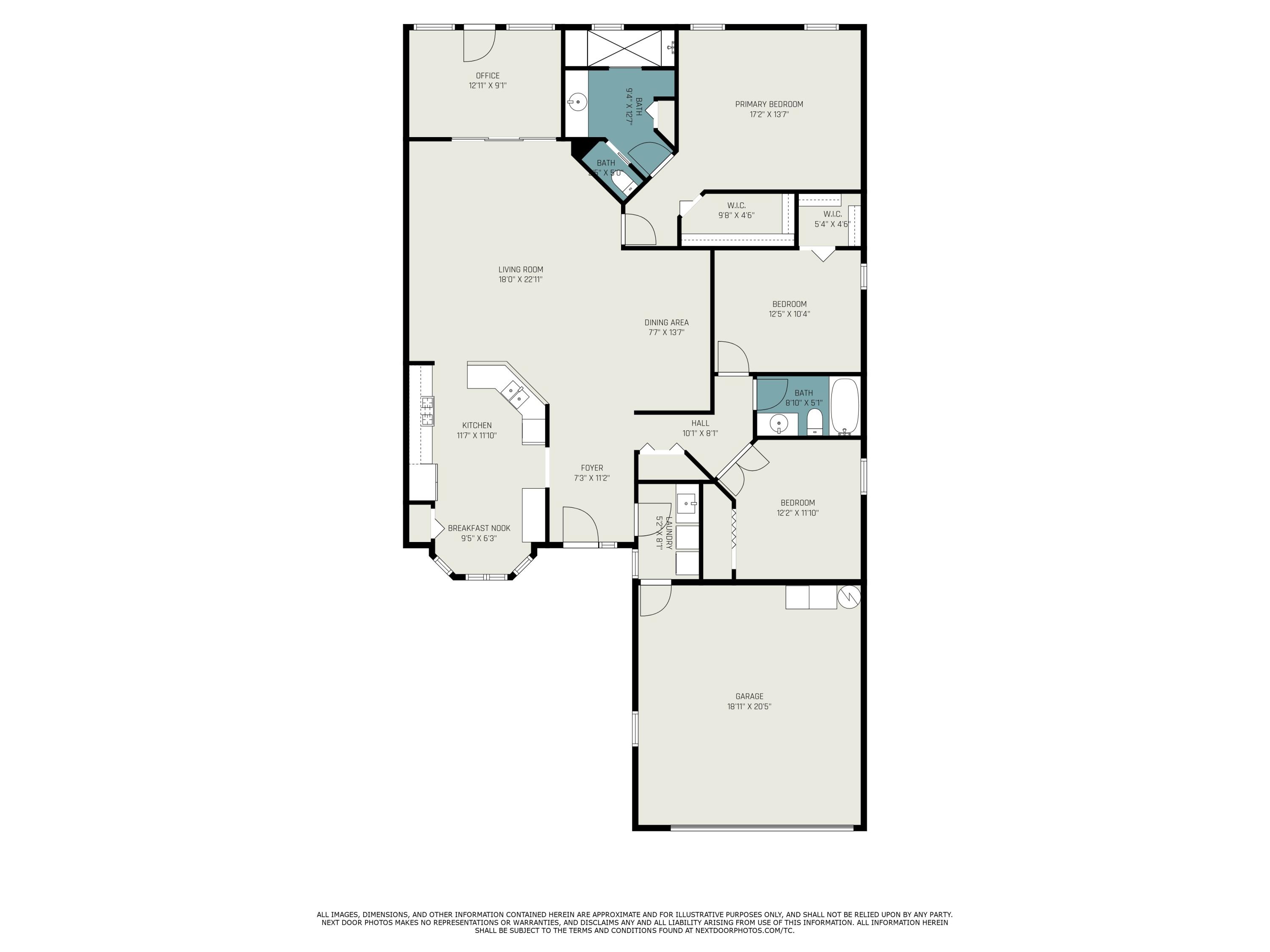 391 Shell Cove Drive Melbourne, FL 32940 - Photo 37 of 37 a picture of a floor plan