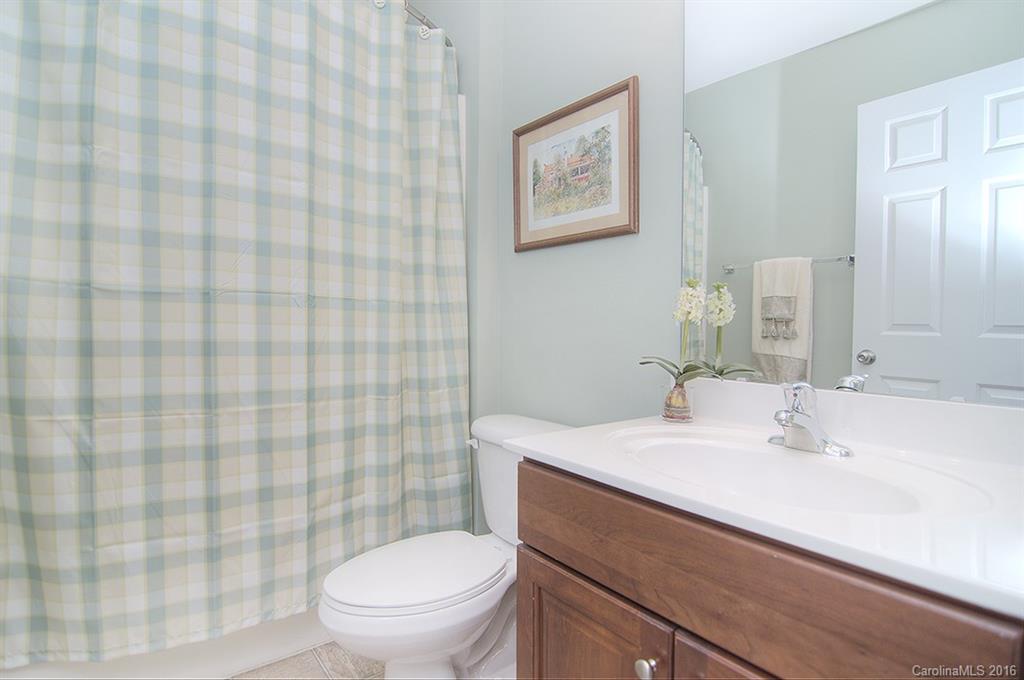 163 Snead Road, Unit 163 Fort Mill, SC 29715 - Photo 20 of 24 a bathroom with a sink a toilet and shower curtain