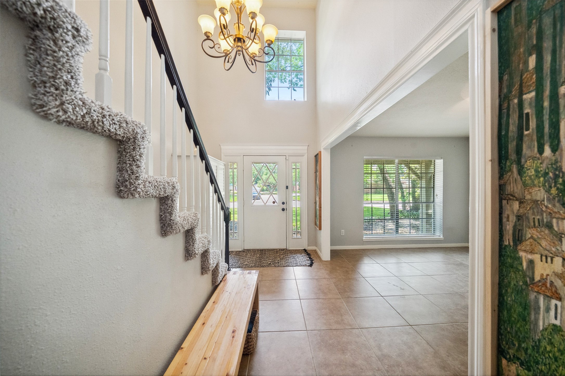20407 Weald Way Street Spring, TX 77388 - Photo 4 of 31 a view of an entryway with wooden floor