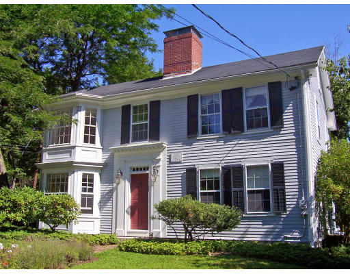 593 Middle Road Boxborough, MA 01719 - Photo 5 of 19 a front view of a house with a yard