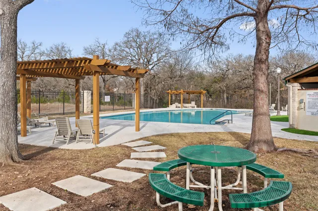 a view of road with trees