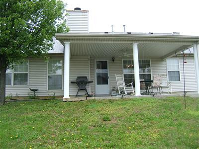 852 Eastmont Road Lexington, KY 40509 - Photo 15 of 19 Back of house at 852 Eastmont Road, Lexi