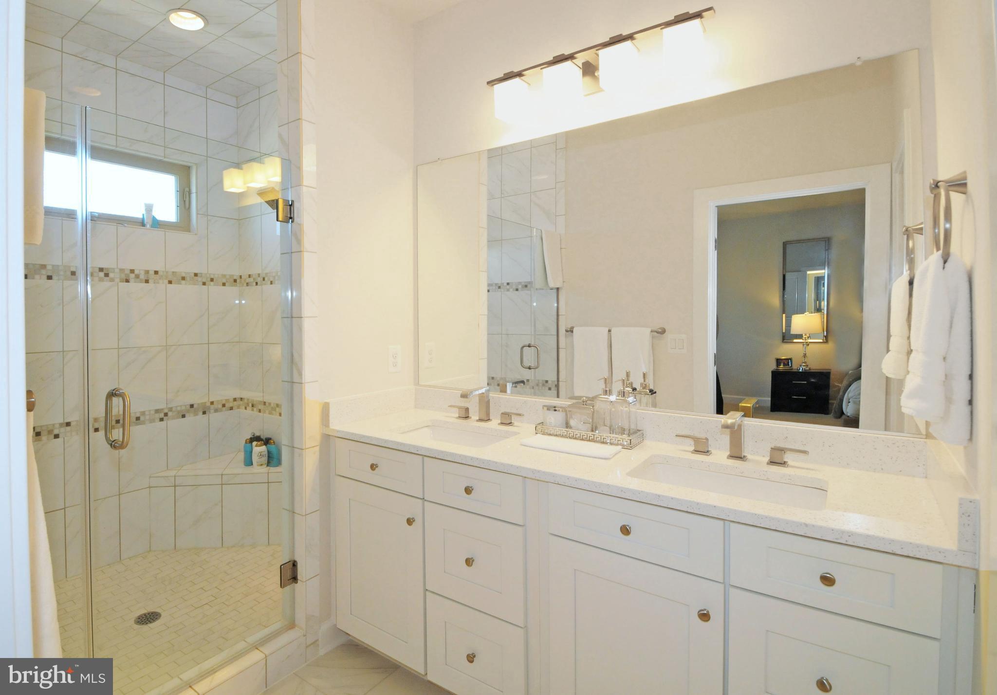2354 Chadlington Road Falls Church, VA 22043 - Photo 22 of 41 2 SINKS, FRAMELESS SHOWER, 2 HEADS & SEP CONTROLS