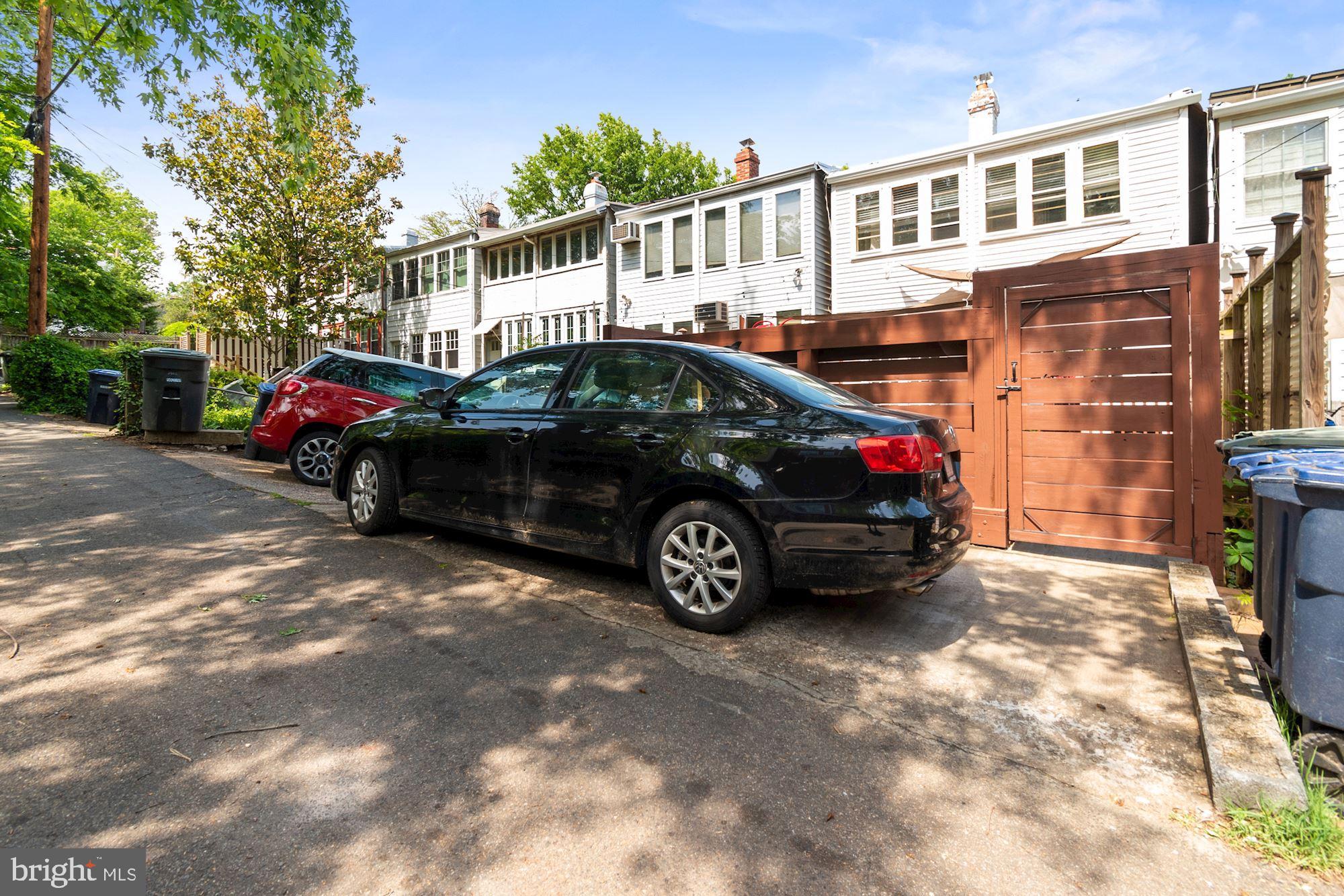2300 Tunlaw Road Northwest Washington, DC 20007 - Photo 30 of 30 Rear parking space--wow!