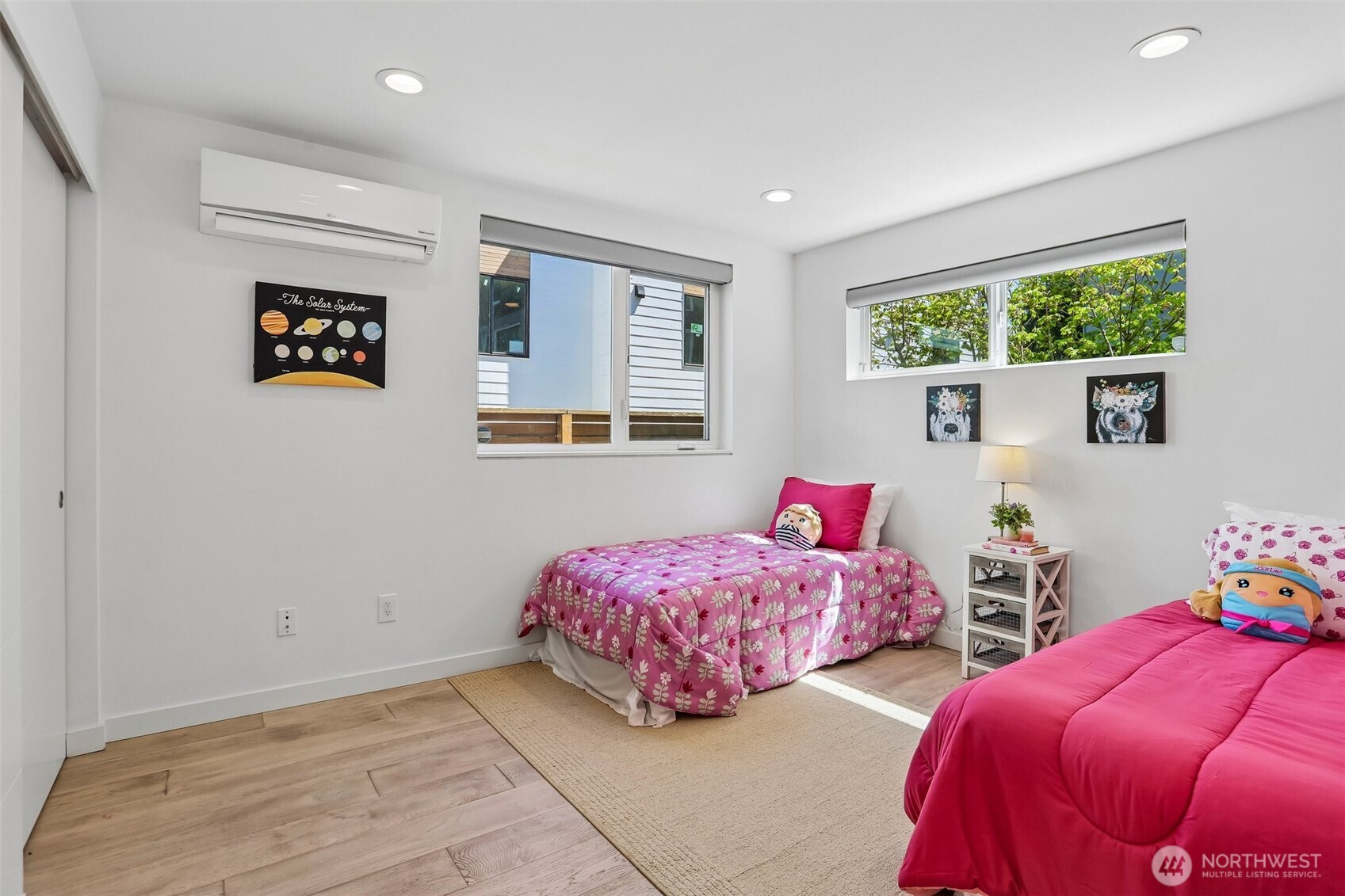 1926 Ferry Avenue Southwest Seattle, WA 98116 - Photo 21 of 40 a bedroom with two beds and a window