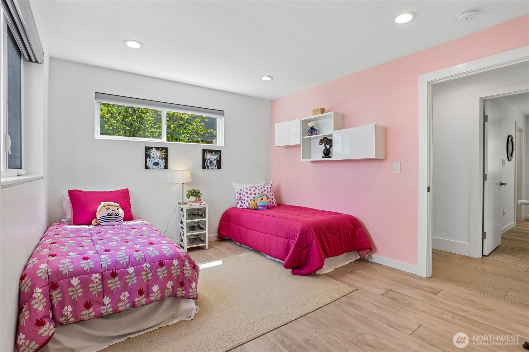 1926 Ferry Avenue Southwest Seattle, WA 98116 - Photo 22 of 40 a bedroom with two beds and a window