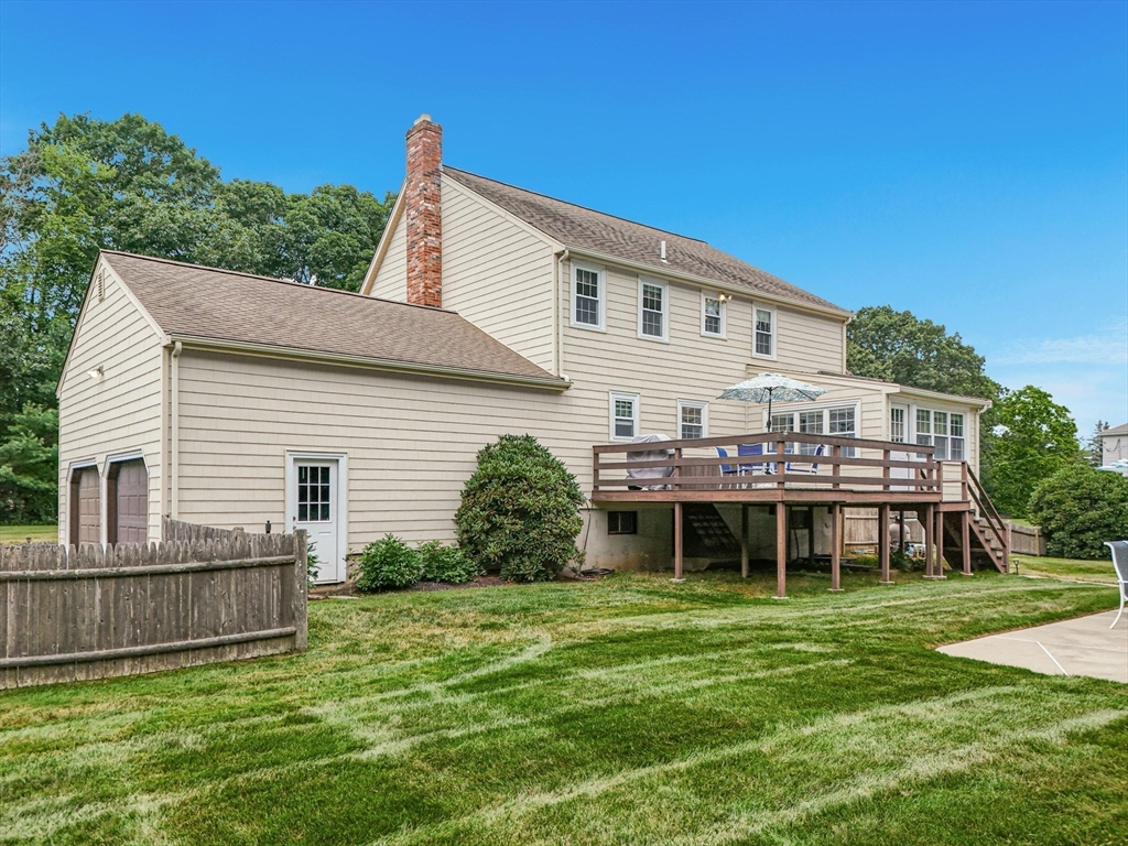36 Turner Street Norfolk, MA 02056 - Photo 26 of 41 a view of a house with a yard