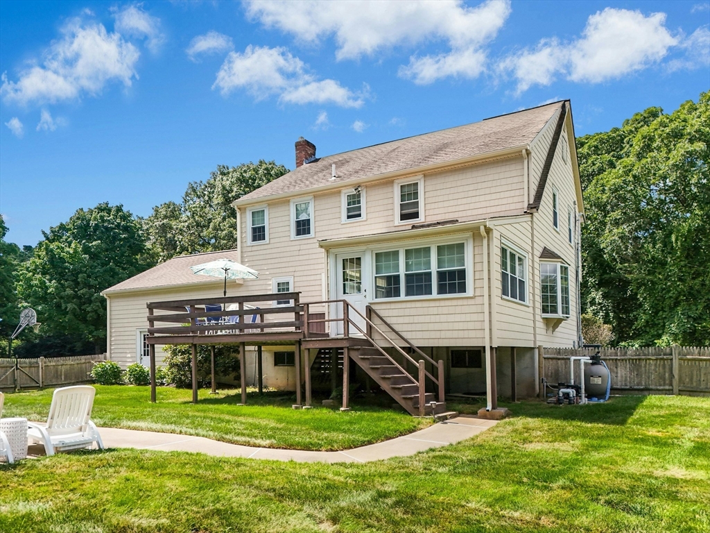 36 Turner Street Norfolk, MA 02056 - Photo 27 of 41 a view of a house with a backyard