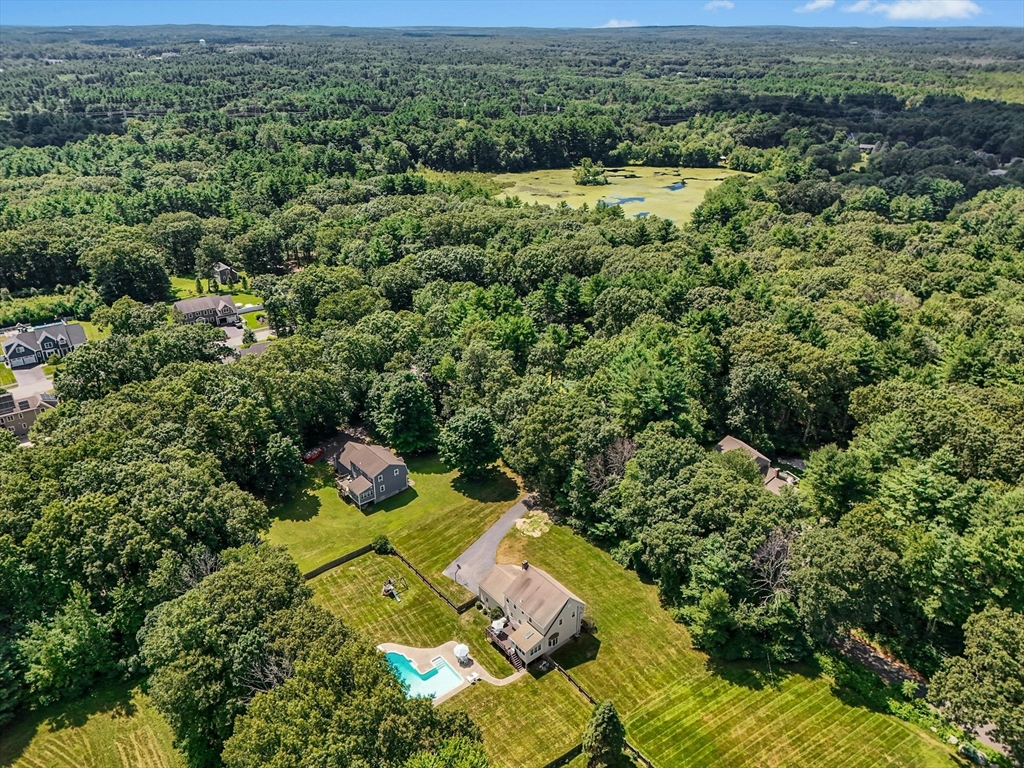 36 Turner Street Norfolk, MA 02056 - Photo 38 of 41 an aerial view of a house with a yard