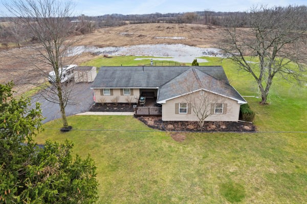 11046 West Scott Road Ridgeway, NY 14103 - Photo 4 of 35 Aerial View from Front