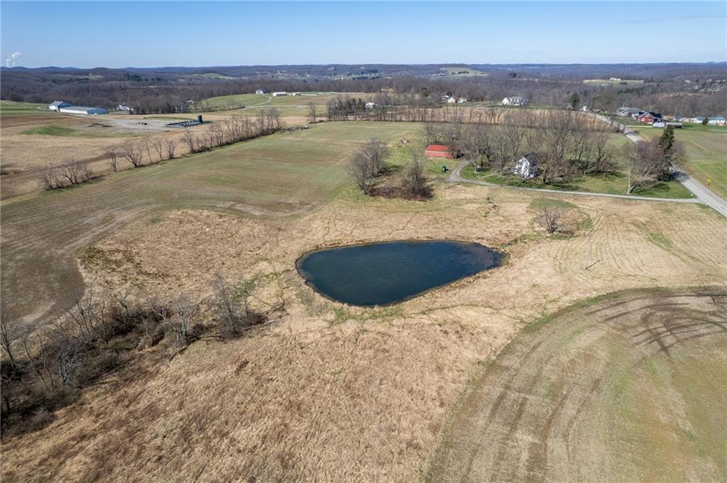 587 Brownsdale Road Renfrew, PA 16053 - Photo 8 of 36 Aerial view of the pond