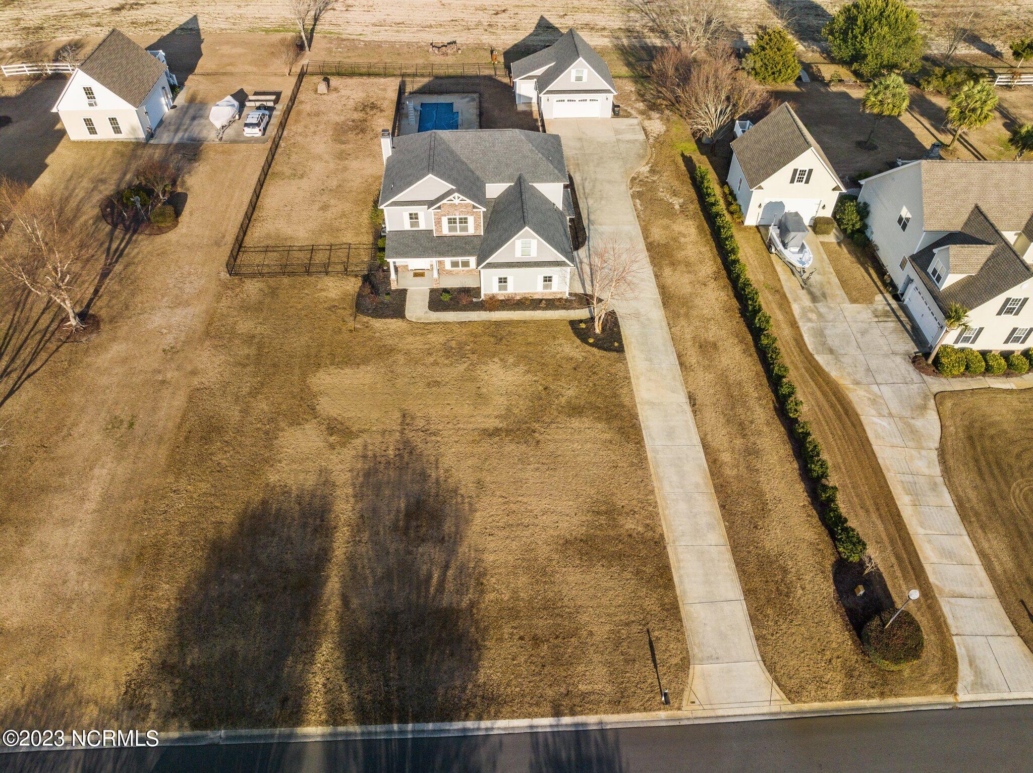 125 Middle Point Road Hampstead, NC 28443 - Photo 41 of 50 Aerial View
