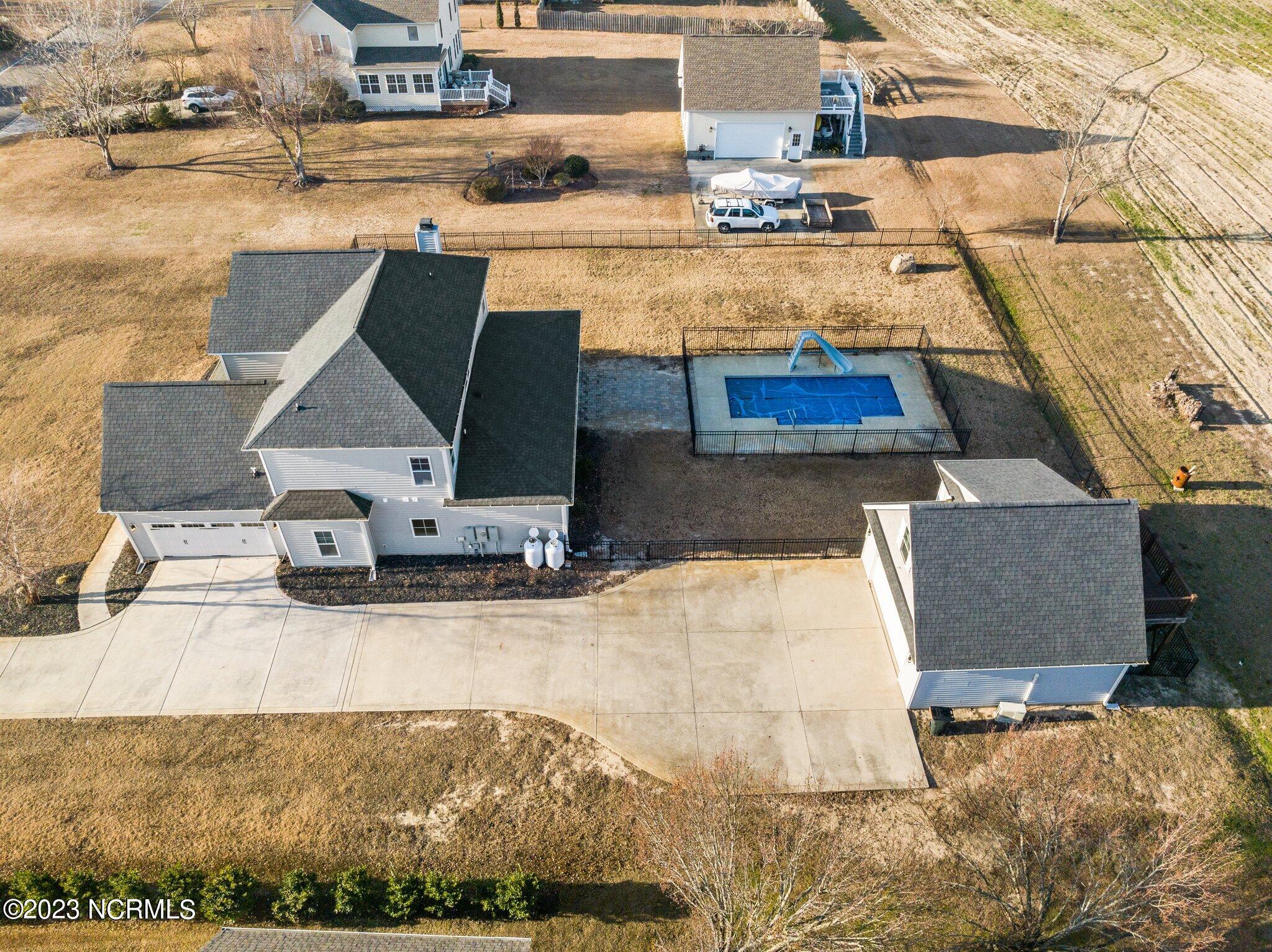 125 Middle Point Road Hampstead, NC 28443 - Photo 43 of 50 Aerial View