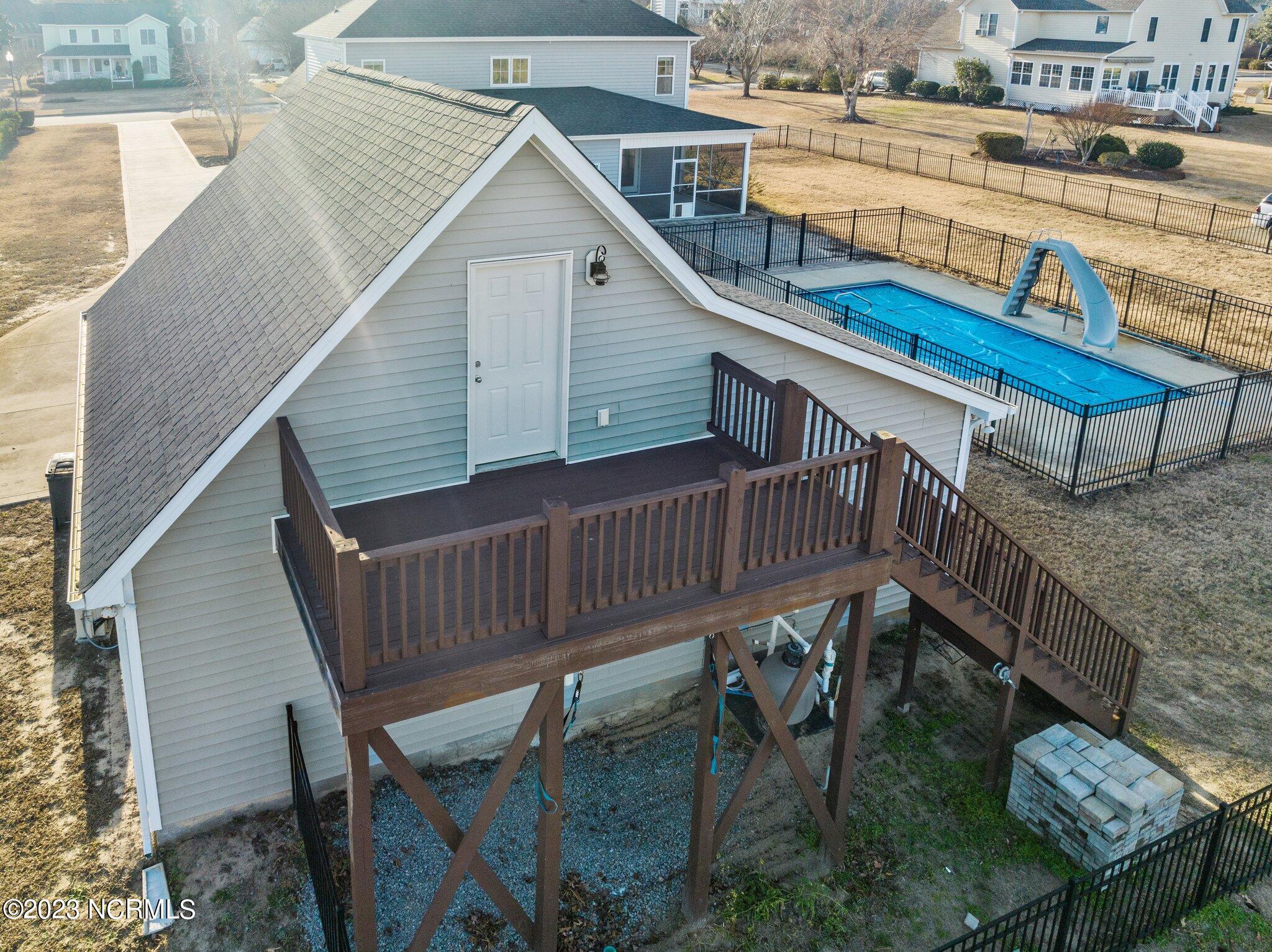 125 Middle Point Road Hampstead, NC 28443 - Photo 45 of 50 Aerial View