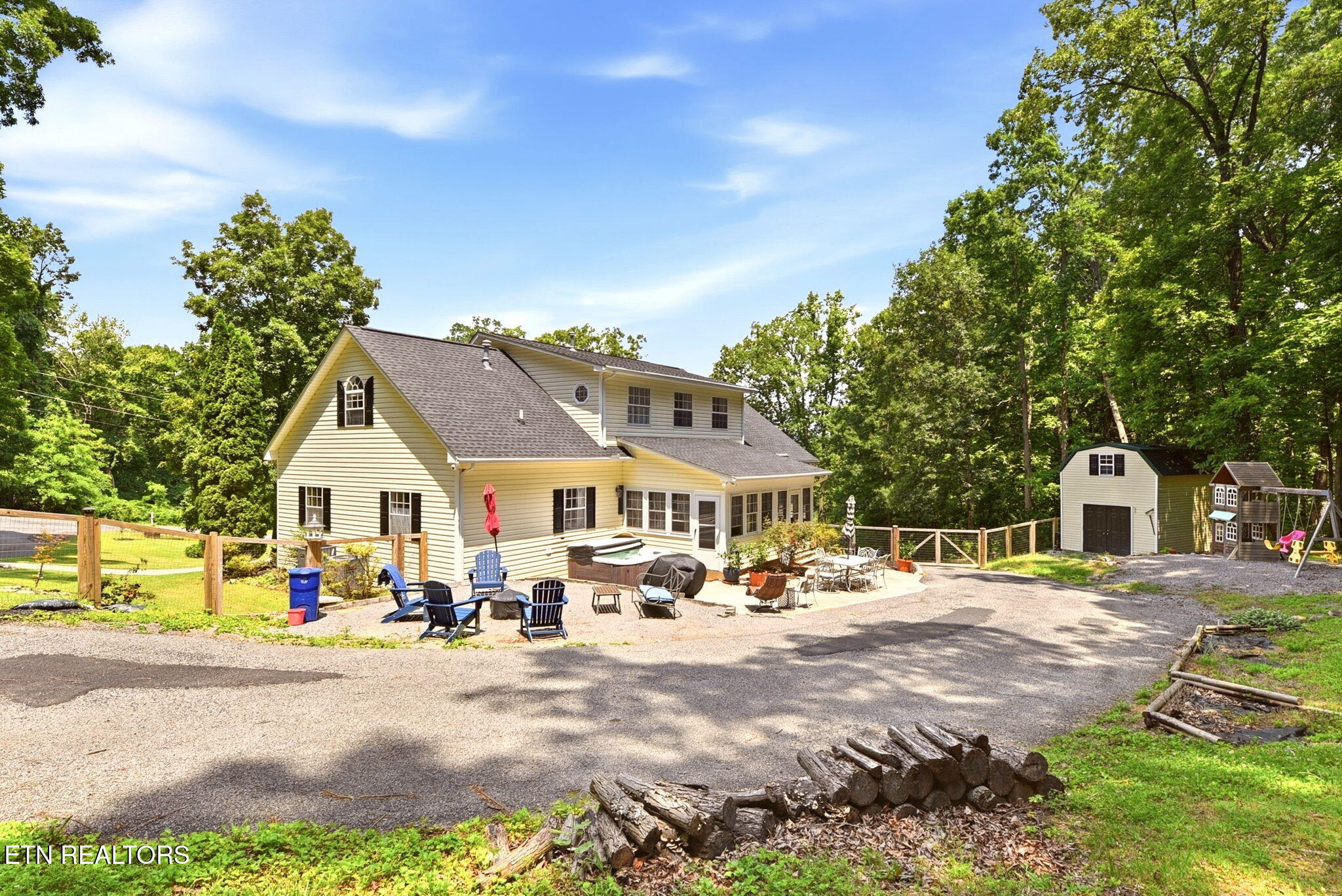 245 Rocky Top Road Luttrell, TN 37779 - Photo 49 of 58 Back View