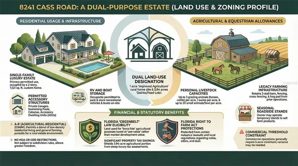 $1,999,999 | 8241 Cass Road, Zephyrhills, FL 33540