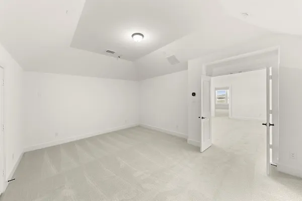 an empty room with a empty space