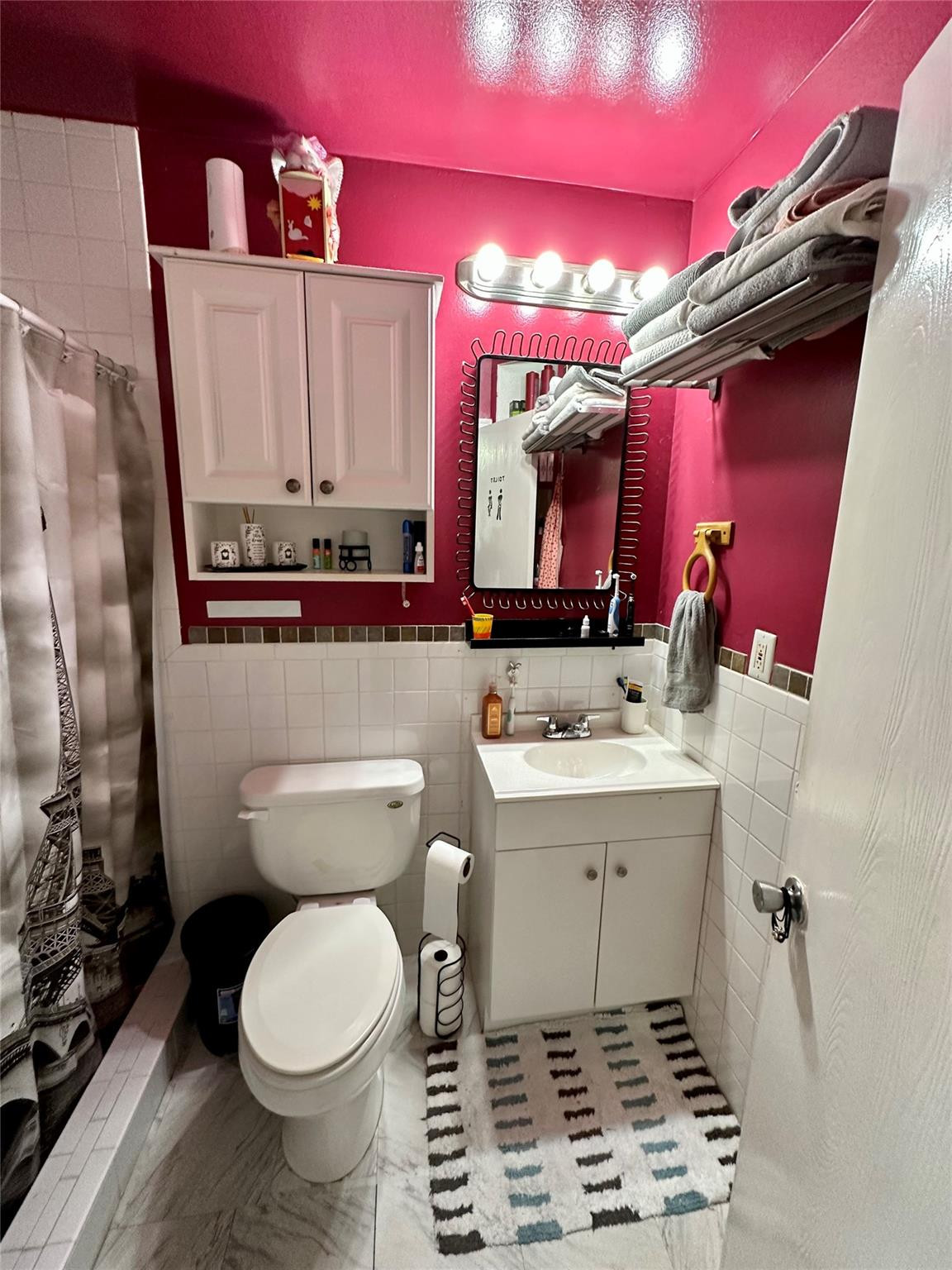 610 Southwest 76th Terrace North Lauderdale, FL 33068 - Photo 6 of 49 a bathroom with a sink toilet and mirror