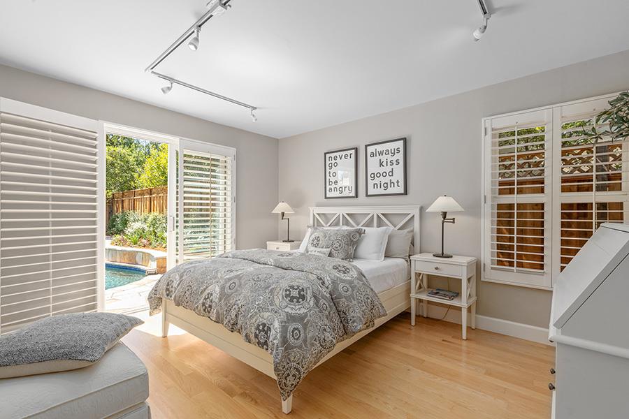 2171 Cedar Avenue Menlo Park, CA 94025 - Photo 16 of 45 a bedroom with a bed and a window