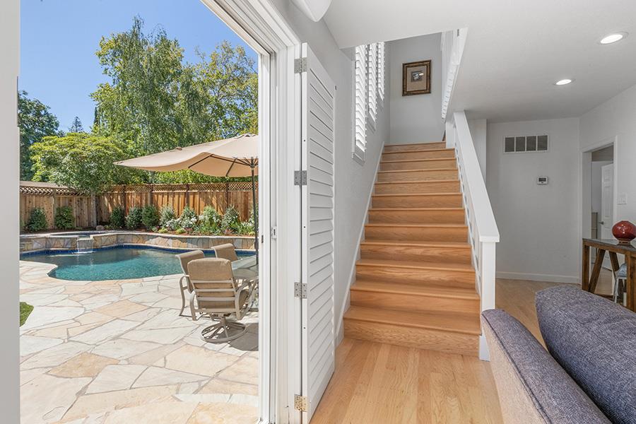 2171 Cedar Avenue Menlo Park, CA 94025 - Photo 25 of 45 a view of entryway and hall with wooden floor