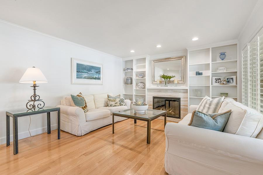 2171 Cedar Avenue Menlo Park, CA 94025 - Photo 4 of 45 a living room with furniture and a fireplace