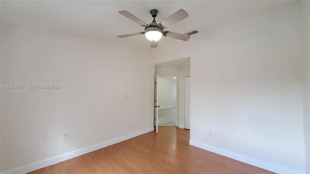 wooden floor in an empty room