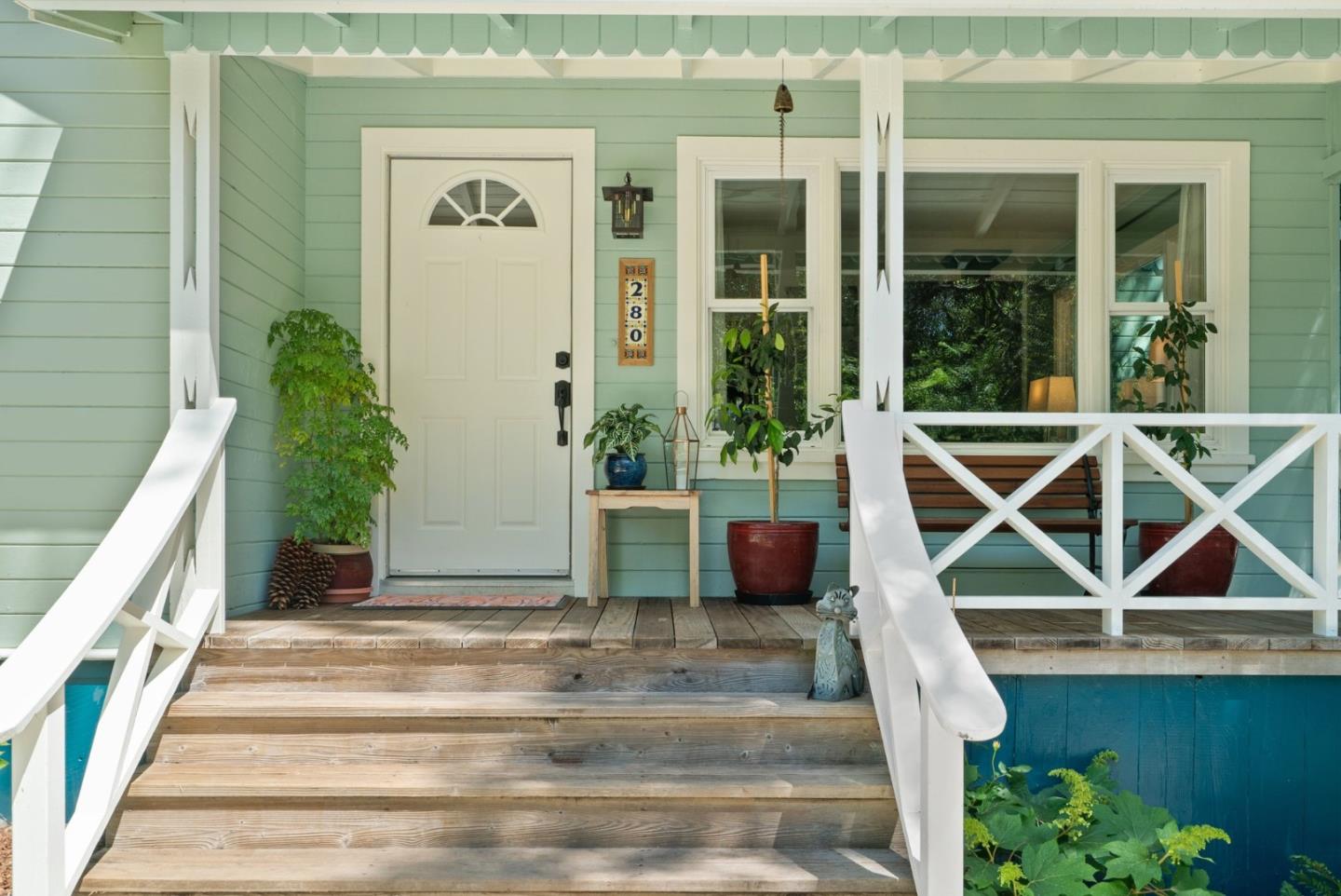 280 Main Street Ben Lomond, CA 95005 - Photo 4 of 47 a front view of a house with a yard