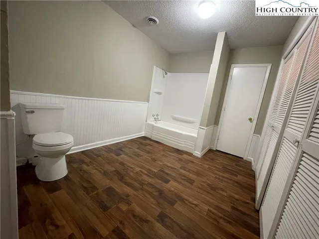 wooden floor in an empty room