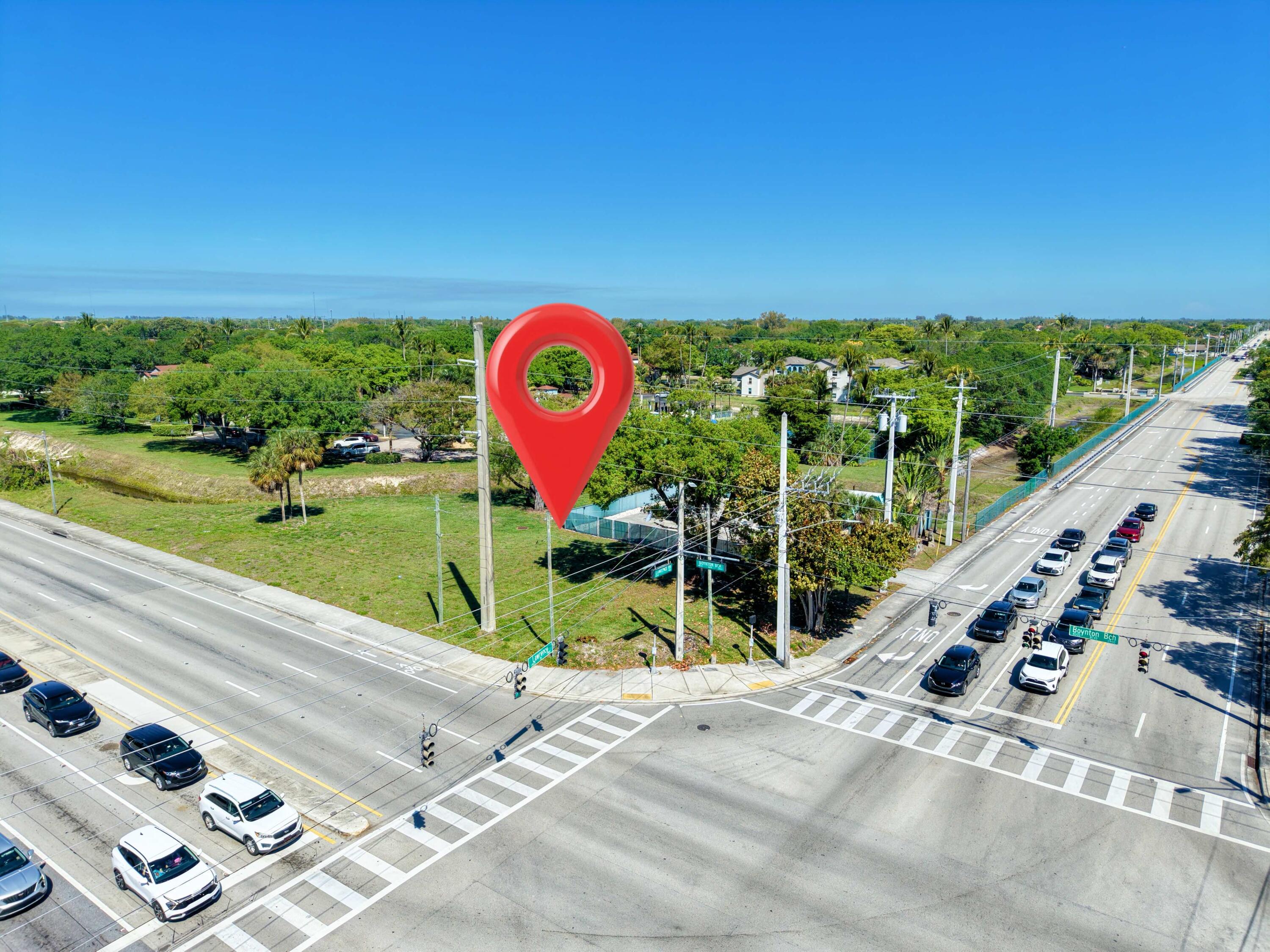 Xxxx Lawrence Road Boynton Beach, FL 33436 - Photo 4 of 6 NW BBB - Lawrence Bird Eye From SE 2