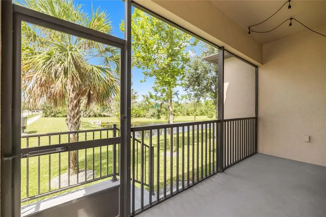 a view of a large window with an outdoor view