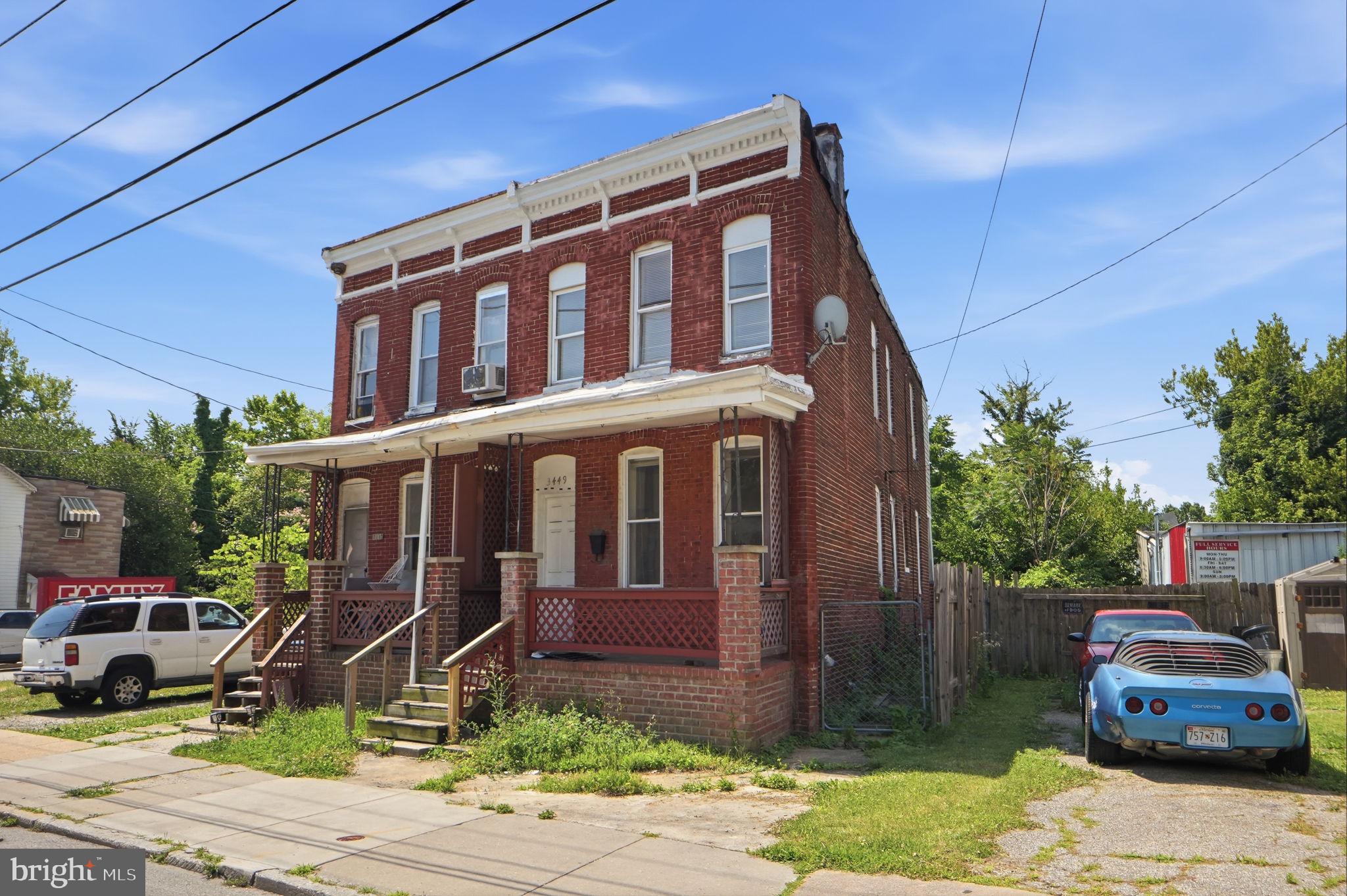 3449 Old Frederick Road Baltimore, MD 21229 - Photo 25 of 25 Charming brick duplex with character.