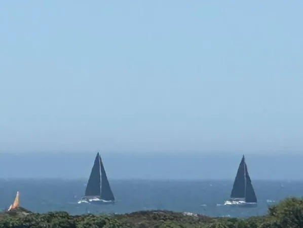 a view of a sky from a balcony