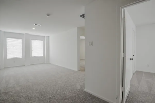 a view of empty room