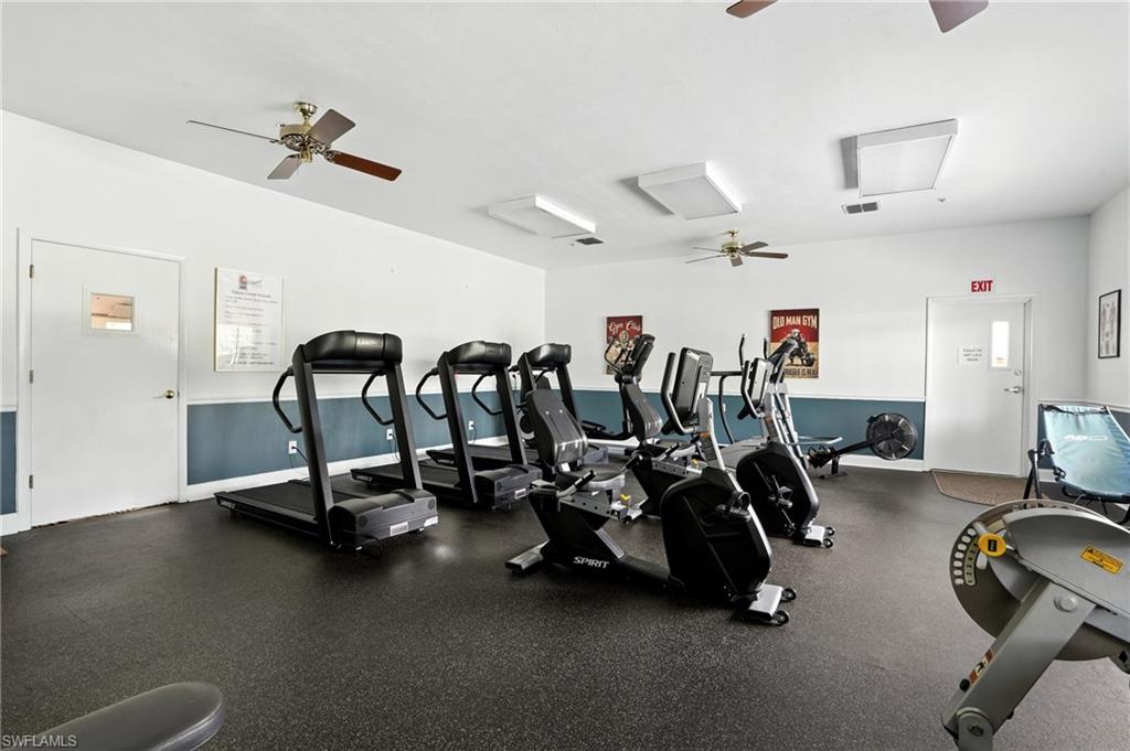 3113 Weathervane Drive Naples, FL 34120 - Photo 33 of 36 a view of a room with gym equipment