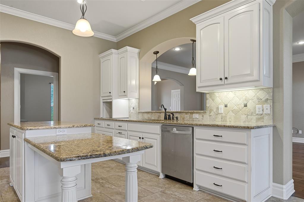 19481 Sandhill Lane Flint, TX 75762 - Photo 9 of 23 a bathroom with a granite countertop sink and a mirror