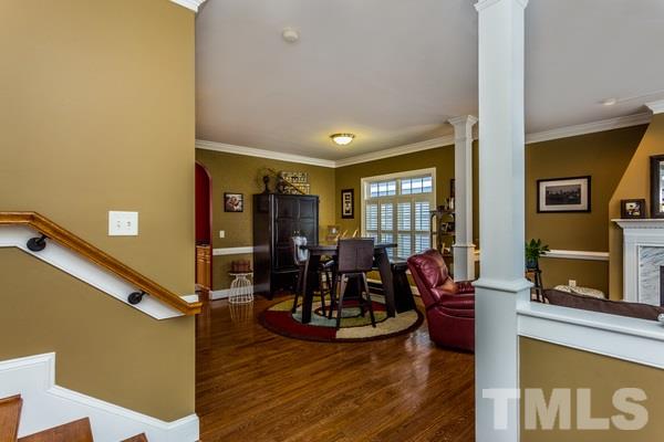 1139 Harp Street Raleigh, NC 27604 - Photo 3 of 25 a view of a living room and dining room